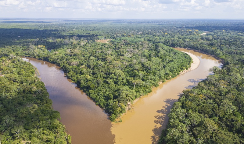 Amazon Forest in Bruno Racua Departmental Wildlife Reserve, image courtesy of © Conservation International/photo by Gabriela Villanueva