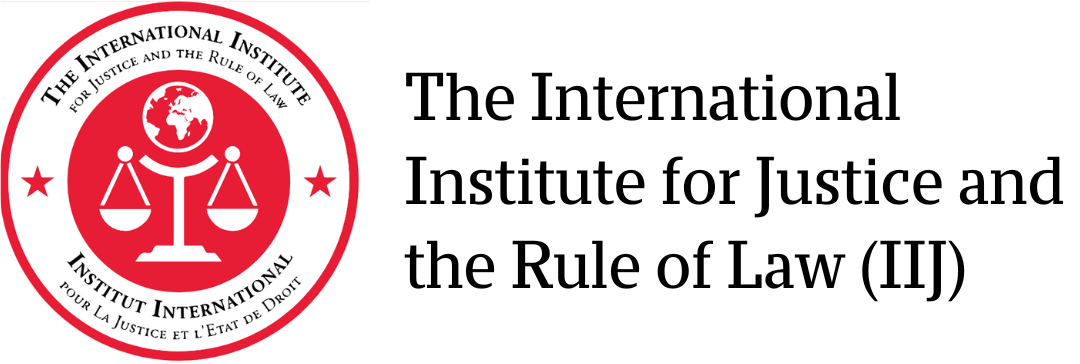 International Institute for Justice and the Rule of Law Logo