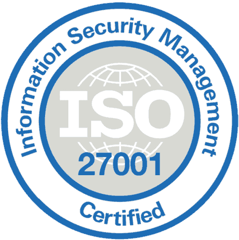 ISO 27001 certificate