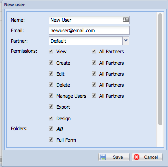 Permissions Dialog