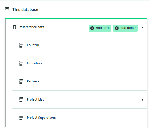 Reference forms