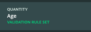 Validation rule indicated in the Form designer