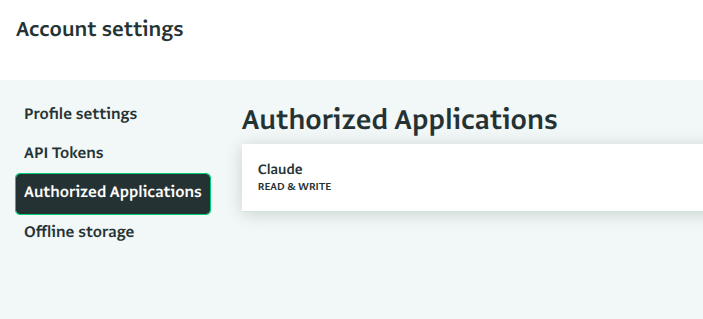 Authorized Applications