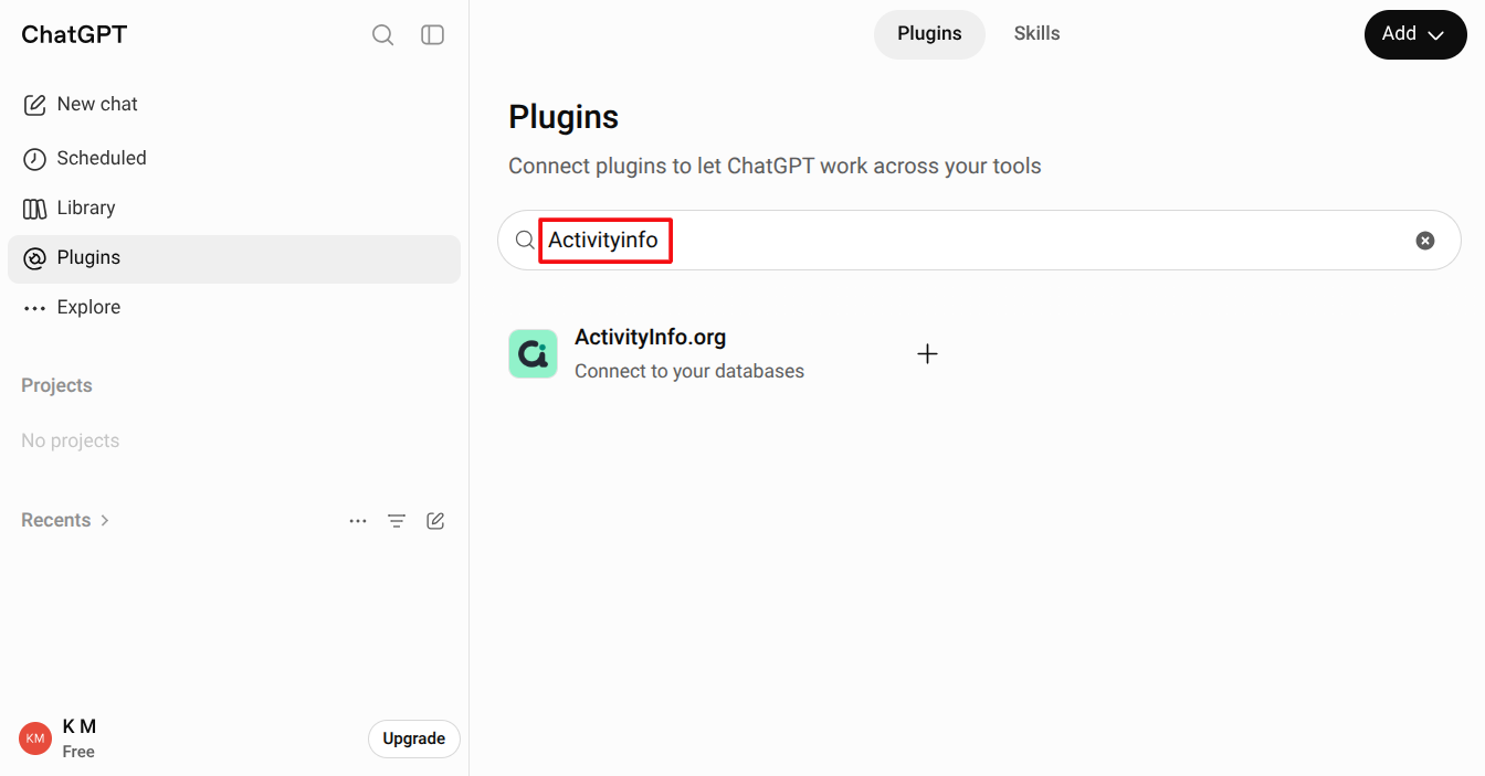 ActivityInfo.org in the plugin directory