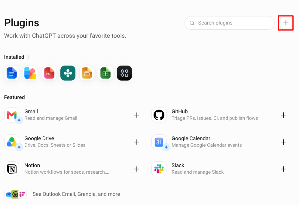 Add plugin