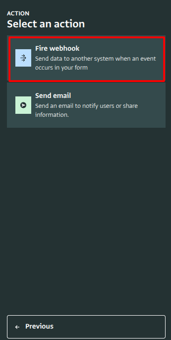 Ejecutar webhook