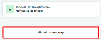 Add new step